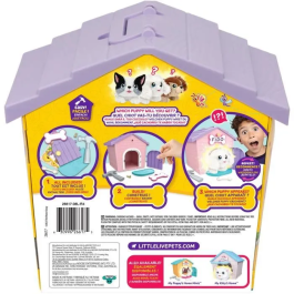 Moose Toys MOO1729874306462 Perro rosa sorpresa, modelo aleatorio, accesorios incluidos, a partir de 5 años