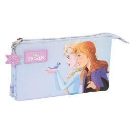 Portatodo Triple Frozen Believe Lila 22 x 12 x 3 cm Precio: 8.49999953. SKU: B1G5T9VPZ6