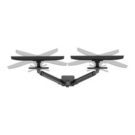 Neomounts DS65S-950BL2 Brazo de Monitor 24-34" 2 Pantallas 11kg Negro