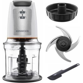 KENWOOD CHP61.00WH - Mini picadora 0.8L - 4 cuchillas de acero inoxidable - 500W - Base antideslizante - Blanco