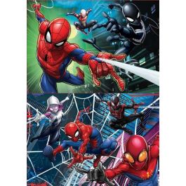 Puzzle 2x100 piezas spiderman