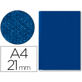 Leitz Tapa de Encuadernacion Channel Rigida 73950035 Azul Lomo 21 mm Capacidad 210 Hojas Din A4 Carton Precio: 68.4999997. SKU: S8411663