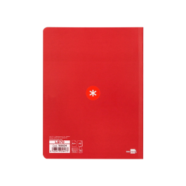 Antartik Libreta a5+ Plus Cosida 48 Hojas 90gr Cuadro 5mm con Margen 6 Colores Surtidos