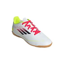 Zapatillas de Fútbol Sala para Niños Adidas F50 Club In Blanco