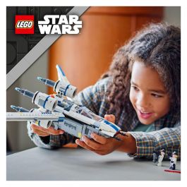Lego Star Wars 75399 Caza Estelar Ala-U de la Alianza Rebelde Andor Set de Construcción para Niños de 8 Años en Adelante