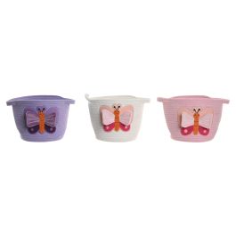 DKD Home Decor Cesta de Algodón Kids Lila Rosa Mariposa 25 x 20 x 25 cm (6 Unidades) para Almacenamiento Infantil DKD Home Decor Cesta de Algodón Kids Lila Rosa Mariposa 25 x 20 x 25 cm (6 Unidades) para Almacenamiento Infantil Precio: 42.99000046. SKU: B1FF22YN8Z