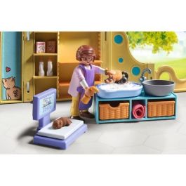 Playmobil 71743 Guardería de Cachorros - Set completo con estación de lavado, aseo, pesaje y alimentación, incluye correa doble para niños +4 años Playmobil 71743 Guardería de Cachorros - Set completo con estación de lavado, aseo, pesaje y alimentación, incluye correa doble para niños +4 años