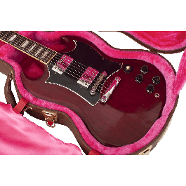 Gator GW Deluxe Estuche para Guitarra Eléctrica Sg Marrón