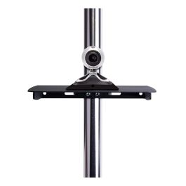 B-Tech BT7033 Estante Accesorio AV Negro, 300x300mm, 25kg, Montaje en Pared o Poste, Compatible B-Tech System X y Cámaras VC