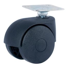 Rueda platina ø50mm (rueda) polipropileno negro cr39220 afo Rueda platina ø50mm (rueda) polipropileno negro cr39220 afo