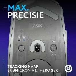 Logitech Ratón Inalámbrico Gaming G309 con Sensor HERO 25K y Tecnología LIGHTSPEED