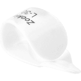 Dunlop Púas Pulgar Zookies Blanca - Pack De 12 Unidades