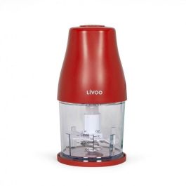 Livoo DOP244R Picadora de Carne 300 ml Rojo Chile