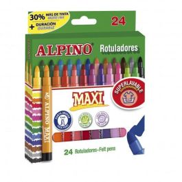 Alpino Rotuladores Maxi Punta Gruesa Estuche De 24 C-Surtidos Precio: 6.7899997. SKU: B12WMEC442