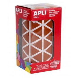 Apli Gomets Triangulares 20 mm Rosa - Rollo 2832 Unidades Precio: 3.50000002. SKU: B143L8XFKK