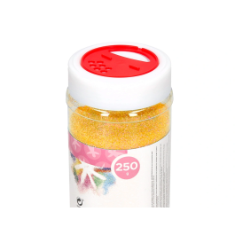 Liderpapel Purpurina Fantasia Color Metalico Amarillo Pastel Bote 250 gr