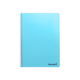 Liderpapel Cuaderno Espiral A4 Micro Smart Tapa Blanda 80 Hojas 60gr Horizontal 7mm Doble Margen