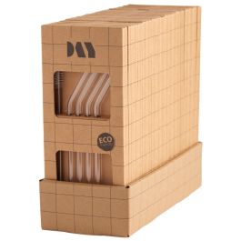 Day Juego De 4 Pajitas Reutilizables De Vidrio Borosilicado Transparentes 21.5 Cm