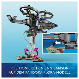 LEGO 75574 Avatar Montañas Flotantes: Sector 26 y Samson de la RDA, Juego de Construcción, 887 Piezas, a Partir de 9 Años