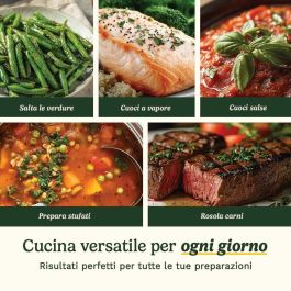 Cuisinart 54C11BKEU Batería de Cocina 11 Piezas Cerámica Antiadherente para Todas las Placas, Incluida Inducción