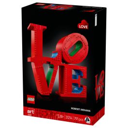 LEGO 31214 Art LOVE Set de Construcción para Adultos - Decoración y Regalo para Parejas
