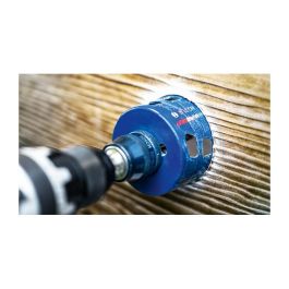 Bosch EXPERT ToughMaterial Sierra de corona, 83mm, para acero inoxidable, madera, ladrillo y azulejo, punta de carburo de tungsteno (TCT), 2 608 900 438