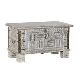 Baúl DKD Home Decor Metal Madera de mango 80 x 40 x 45 cm Precio: 197.4999994. SKU: S3043950