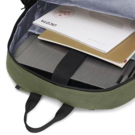 Dicota BASE XX B2 Mochila para Portátil 15.6" con Compartimento Acolchado, Bolsillos Laterales y Frontal, 20L, Verde Oliva Dicota BASE XX B2 Mochila para Portátil 15.6" con Compartimento Acolchado, Bolsillos Laterales y Frontal, 20L, Verde Oliva