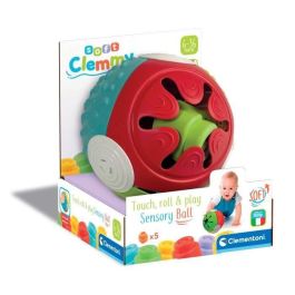 Clementoni Pelota Sensorial 17689 Clemmy con Bloques Blanditos para Bebés +6 Meses