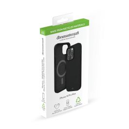 dbramante1928 Monaco Funda para iPhone 14 Pro Max Night Black de Silicona con MagSafe