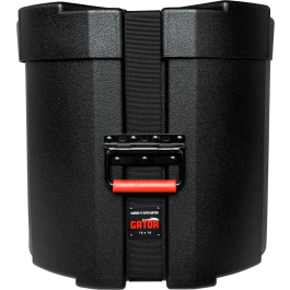 Gator Estuche Para Tom Base 14" X 14" Gator - Plástico Moldeado, Terciopelo Interior