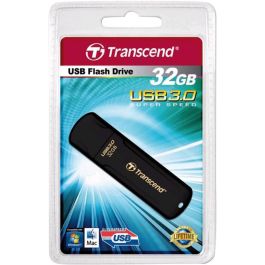 Transcend JetFlash 700 STICK USB 3.0 32GB Negro para Windows/Mac/Linux - 3.2 Gen 1 (3.1 Gen 1) Plug and Play