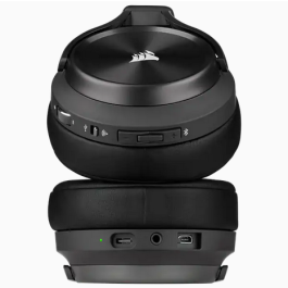 Corsair VIRTUOSO RGB Wireless XT Auriculares Diadema Inalámbricos y Alámbricos Bluetooth Negro CA-9011188-EU