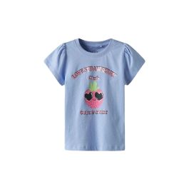 Camiseta de Manga Corta Infantil Name It Nmfvibeke Capsl Serenity Añil 7-9 Años Precio: 14.0239. SKU: B13YEN954Z