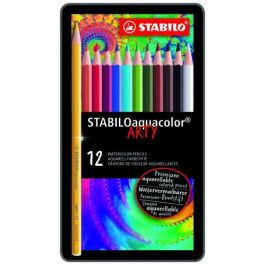 Lapices Acuarelables Stabilo Aquacolor Estuche Metal De 12 Precio: 8.49999953. SKU: B1KHHZLSTC