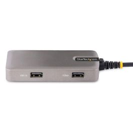 Dockstation Startech 104B-USBC-MULTIPORT Gris 4K Ultra HD Negro/Plateado Dockstation Startech 104B-USBC-MULTIPORT Gris 4K Ultra HD Negro/Plateado