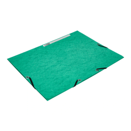 Q-connect Carpeta q-connect kf02168 Cartón Simil-prespan Solapas 320x243 mm Verde