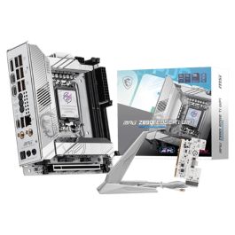 MSI MPG Z890I EDGE TI WiFi Z890.S1851.ATX.DDR5 Placa Base Mini ITX Intel Z890 Socket LGA 1851 DDR5 Wi-Fi 7 Ethernet 5Gb Precio: 454.50000035. SKU: B173V26MA3