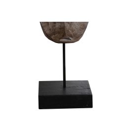 DKD Home Decor Máscara Tribal Tropical 2c25 - Figura Decorativa de Resina y Hierro, 32 x 7 x 67 cm