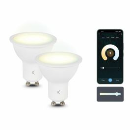 Bombilla LED KSIX GU10 5,5 W G Precio: 8.49999953. SKU: S1906214