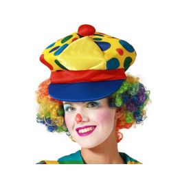 Gorra Payaso Gigante Amarilla con Visera Azul, Accesorio para Fiestas, Disfraces y Eventos Precio: 1.98999988. SKU: B1AEZ5A33T