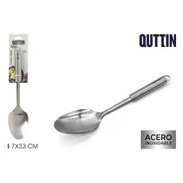 Cuchara de acero inoxidable Silver 33 cm Quttin (24 Unidades) Precio: 49.89000005. SKU: B1J6XDG5B6