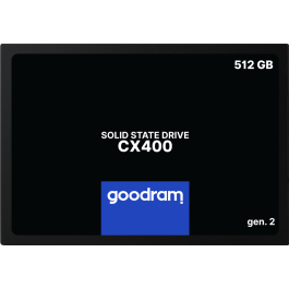 GOODRAM SSD CX400 gen.2 512GB 2.5" SATA III 3D TLC NAND Precio: 106.58999989. SKU: S0231865