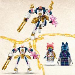 LEGO 71807 NINJAGO Robot Elemental Tecnológico de Sora, Juguete de Construcción para Niños con Minifigura de Sora