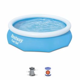 Bestway Kit Piscina Autoportante Redonda Ø3.05x H0.76m Fast Set Pools 3638L Filtro 1.249m³/h Cartucho Tipo I Precio: 100.49999971. SKU: S7173469