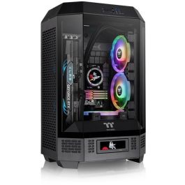 Thermaltake The Tower 300 Black Micro Torre PC | Ventana lateral | SPCC | Vidrio templado | Micro ATX/Mini-ITX Precio: 155.50000037. SKU: B1JYCV923P