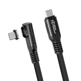 MicroConnect Premium Angled USB4 liquid silicone magnetic cable, 40Gbps, 240W, 8K, 0.5m, Black Precio: 24.50000014. SKU: B1BA5N56PN
