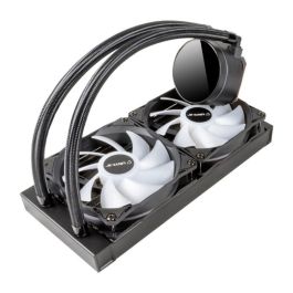 Unykach AquaStorm 240 Kit Refrigeración Líquida RGB con Display Temperatura CPU, 2 Ventiladores 12cm, 250W TDP, Intel/AMD Unykach AquaStorm 240 Kit Refrigeración Líquida RGB con Display Temperatura CPU, 2 Ventiladores 12cm, 250W TDP, Intel/AMD