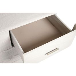 Mesita de Noche Home ESPRIT Gris claro 53 x 42 x 56,2 cm