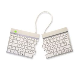 R-Go Tools Ergonomic keyboard R-Go Split Break with break software, ergonomic split keyboard, QWERTY (ES), Bluetooth, white R-Go Tools Ergonomic keyboard R-Go Split Break with break software, ergonomic split keyboard, QWERTY (ES), Bluetooth, white